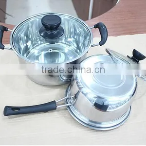 Cookware Set 2016 Cooking Pot Stainless Steel Soup Pot With Handles thumbnail-6