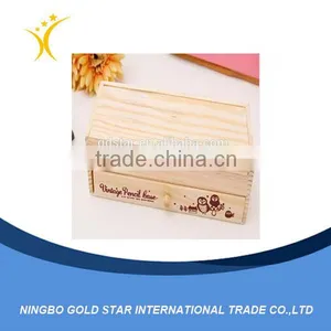 New Design Multi-function Wooden Pencil Case Box thumbnail-1