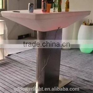 PE Plastic Big Bar Table With LED Light and Remote 120110B thumbnail-5