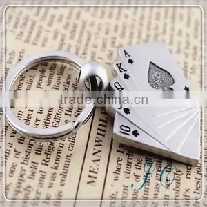 2015 Hot Sale Custom Design Poker Keychain With China Supplier thumbnail-2