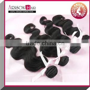 Best Sale Cheap Body Wave Brazilian 100% Virgin Raw Unprocessed Hair thumbnail-3