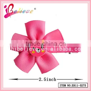 2015 Chinese Fashion Jewelry Ribbon Flower Hair Clip,make Fabric Flower Hair Clips thumbnail-2
