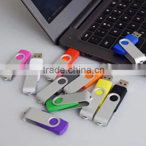 Logo Printed Metal Twister USB Drive 64gb With Gift Box thumbnail-6