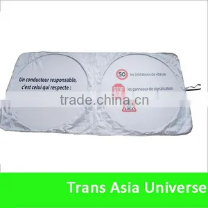 Advertising Custom Automobile Sunshade thumbnail-1