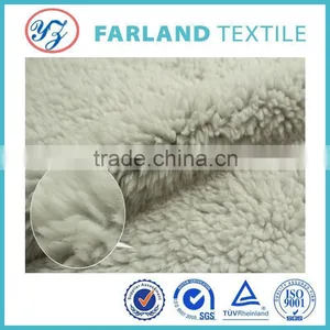 Sherpa Fleece Fabric Synthetic Wool Fabric for Life Jacket Lining Fabric thumbnail-2