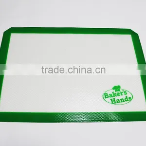 FDA Approved 40x30cm Custom Non Stick Silicone Baking Mat Silicone Induction Cooker Mat Big Hot Pod Pads thumbnail-5