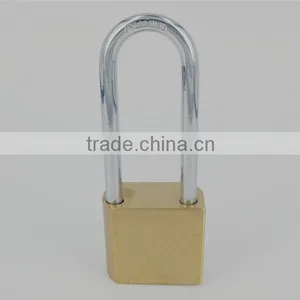 50mm Long Shackle Solid Brass PadLock thumbnail-3