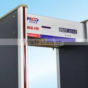 China Competitive Price/ Walk Through Metal Detector/airport Railway Check MCD-200 thumbnail-3
