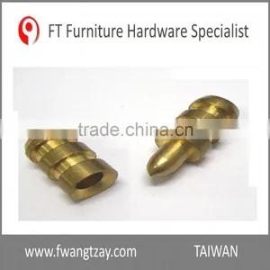 Taiwan High Quality Furnitur Glass Brass Metal Cabinet Shelf Support thumbnail-2
