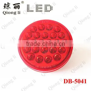 12V 24V Waterproof 4"round LED Truck Trailer Turn Brake Tail Light Truck Tail thumbnail-2