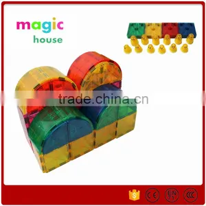 Magnetic Construction Toy Magnetic Building Blocks Set Magnetic Toys Magformers OEM Factory 100pcs thumbnail-1