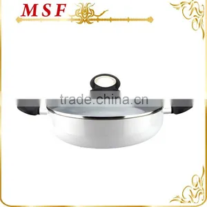MSF-PA6242-1 Upscale Aluminum Cookware 24*8cm Rice Cooker Silk Printing Non Induction Bottom thumbnail-1