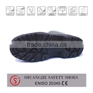 Suede Leather Industrial Safety Work Boot Wearable Rubber China Manufacturer Safety Shoe 9288 thumbnail-3