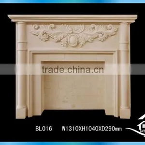 Hand Carved Magnificence Cast Stone Mantels thumbnail-1