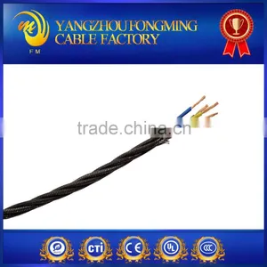 2.0mm2 Cotton Braided PVC Insulation Electric Cable Wire With High Temperature and High Voltage PVC Light Cord thumbnail-2