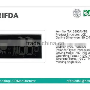 TN Type Transmissive Very Small Lcd Screen Without Backlight thumbnail-2