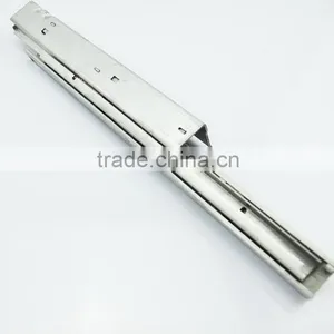 China Factory Ball Bearing Concealed Adjustable Hidden Drawer Slide thumbnail-1