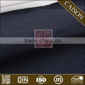 Most Popular Useful Wrinkleproof Dark Blue Twill Suiting Fabric thumbnail-2
