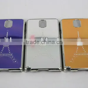 Fancy Case for Galaxy Note 3 N9000,Metal Chome Case thumbnail-3