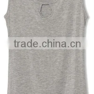 Custom Made Design Ladies Dry Fit Sleeveless Sport Tank Top thumbnail-1