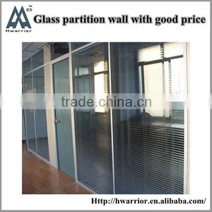 Tinted Tempered Glass Partition for Business Office thumbnail-1