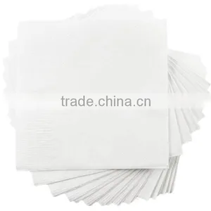 Beverage Napkins - Small (5 x 5 In) - White - 50 Napkins per Pack thumbnail-1