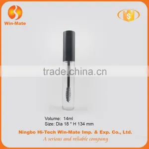 New Design 1.8*11.6cm AS Hyaline High Quality Empty Plastic Mascara Case thumbnail-3