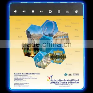 USB Multifunction Webkey Mouse Mat With Full Color Printing thumbnail-1