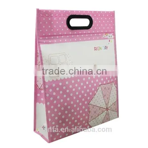 Handled Style and Non-woven,eco Non Woven for Reusable Shopping Bag Material Customized Shopping Bag thumbnail-1