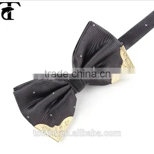 Stylish Unisex Blank Silk Ties Bow Ties Party Supplies thumbnail-4