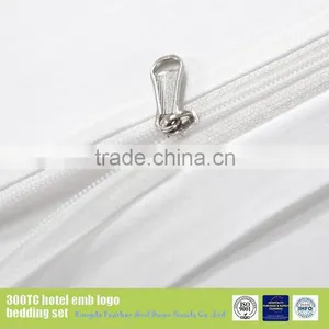 Embroidery Bed Sheet Luxury Hotel Bedding 100% Cotton Manufacturer in China thumbnail-5
