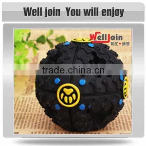 Popular Pet Toys Squeaky Rubber Pet Food Ball thumbnail-3
