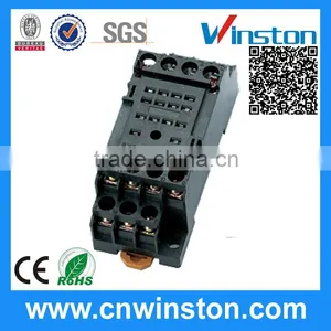 PYF14A-E General Purpoe Mini 250VAC 7A PCB 14 Pin Automatic Plastic Solid State Relay Socket With CE thumbnail-1