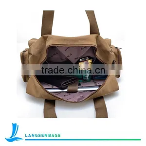 Hot Selling Fashion Canvas Shoulder Bag Luggage Bags thumbnail-5