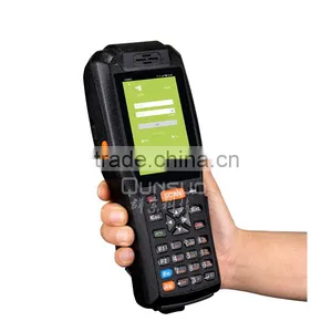 Rugged Industrial Handheld Android PDA Wireless With Thermal Printer and Barcode Scanner Support Secondard Developing thumbnail-1
