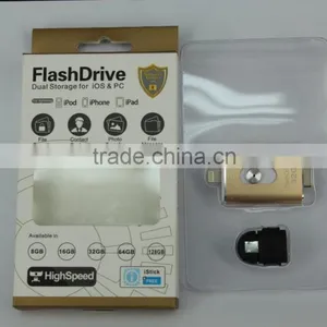 Wholesale Fast Drives for Iphone/ipad/ipod/andoir 16GB/32GB/64GB/128GB OTG I-Flash Drive thumbnail-4