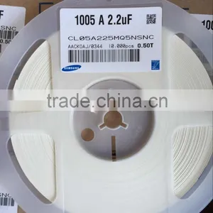 CL05A225MQ5NSNC SAMSUNG Capacitors 0402 X5R 6.3V 2.2UF High Capacitance MLCC thumbnail-1