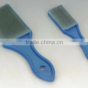 Steel Wire Plastic Hand File Brush thumbnail-1