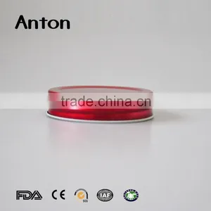 Wholesale Red Metal Tinplate Caps for Glass Jar thumbnail-3