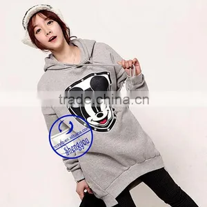 2015 Cheap Womens Printed Custom Pullover Hoody for OEM Service thumbnail-5