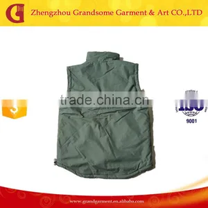 Workmans Hunter Green Winter Safety Vest thumbnail-2