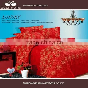 100% Microfiber Disperse Printting Beautiful Comforter Cover Set With Zipper thumbnail-1