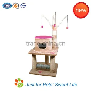 China Manufacturer Cat Tree Cat House for Climbing thumbnail-1