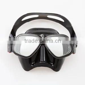 Swimming Equipment Acessories Professional Dive Mask Aluminum Materia Fream Tempered Lenes Mask M26HA thumbnail-1