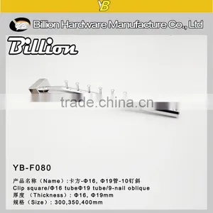 19mm Pipe Merchandise Display Hook 16mm Wire Display Crossbar Hook thumbnail-1