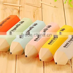 Fashion Design Silicone Pencil Shape Pencil Case thumbnail-3
