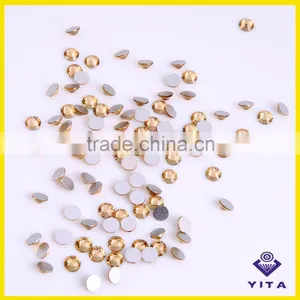 SS12 LCT Glass Non Hot Fix Flat Back Rhinestones For Nail Arts Design thumbnail-3