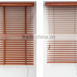 China Supplier Cheap Red Cedar Wood Blinds Online thumbnail-2