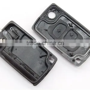 Fits Citroen C2 C3 C4 C5 Peugeot 106 307 406 2 Button Flip Remote Car Key FOB Case Cover Shell thumbnail-6