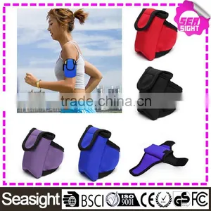 Outdoor Sports Running Wrist Pouch Mobile Cell Phone Arm Bag thumbnail-1